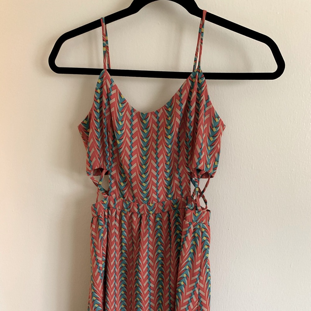 Sundress with side cut outs